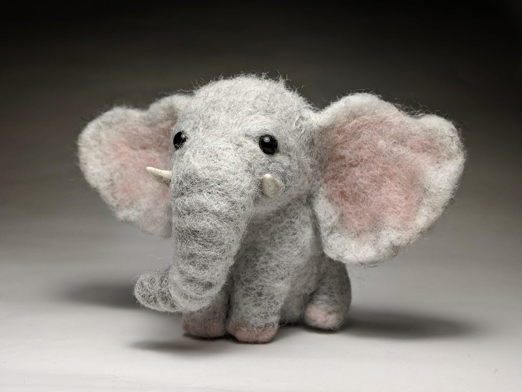 Baby Elephant Sculpture