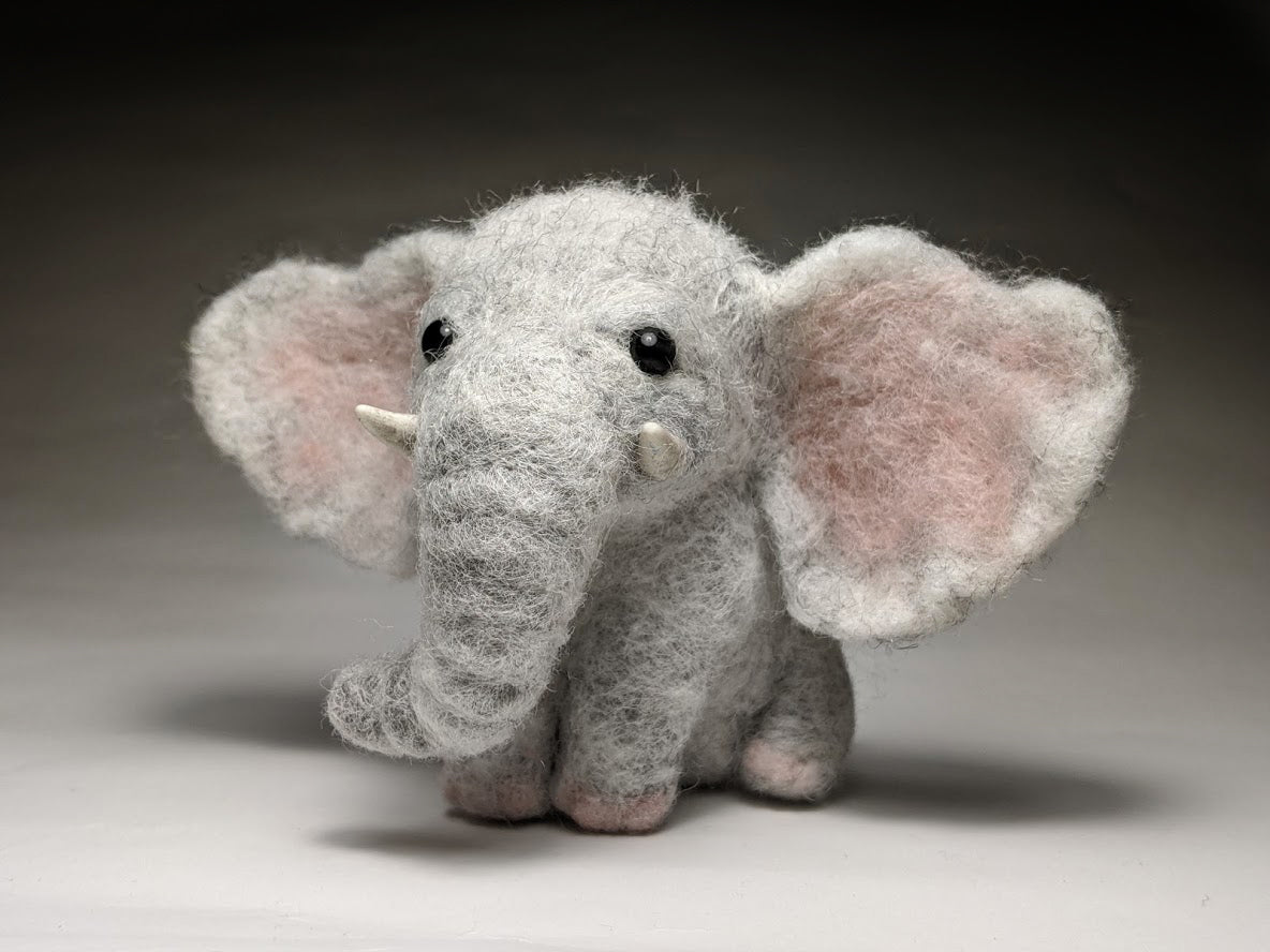 Baby Elephant Sculpture