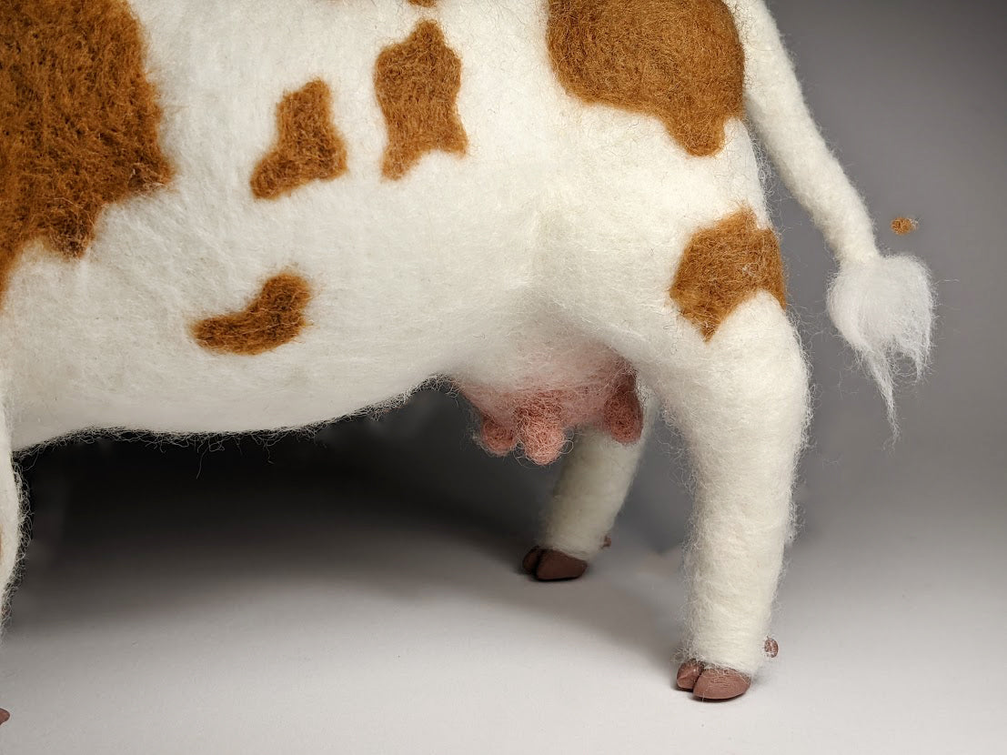 Smental Cow Sculpture