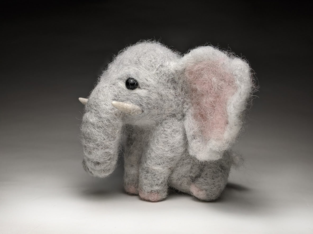 Baby Elephant Sculpture