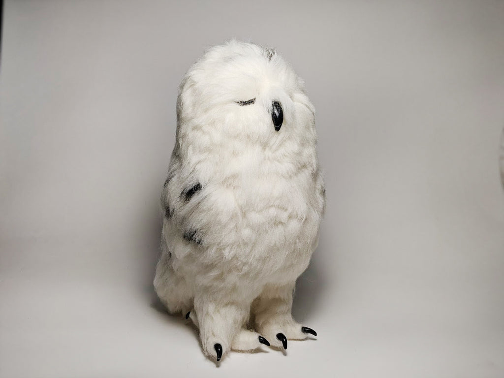 Snow Owl Sculpture