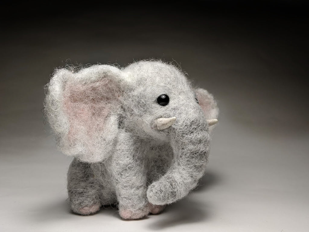 Baby Elephant Sculpture