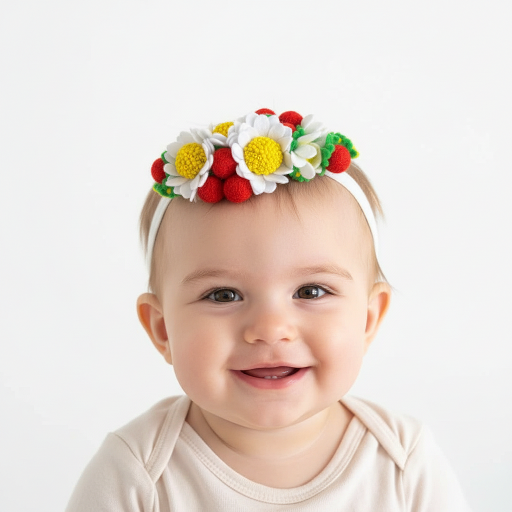 Daisy & berry Baby Headband