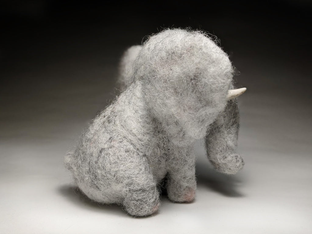 Baby Elephant Sculpture