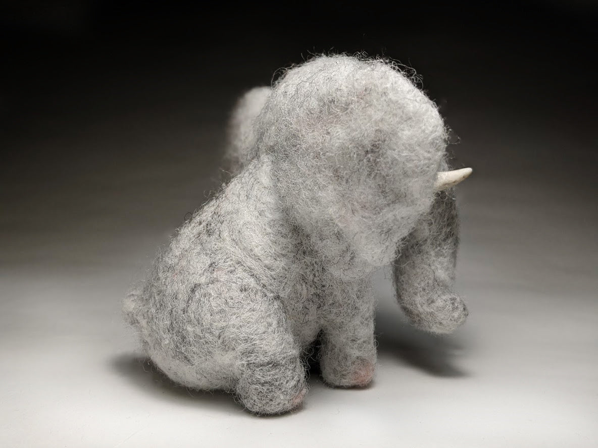 Baby Elephant Sculpture