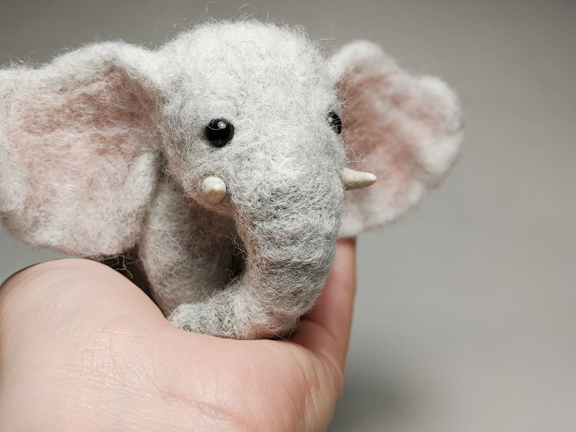 Baby Elephant Sculpture