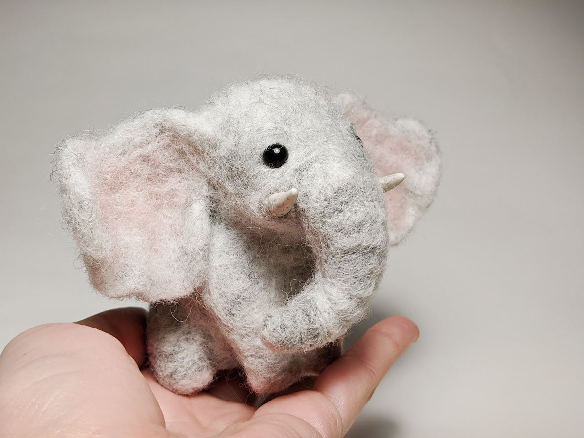 Baby Elephant Sculpture