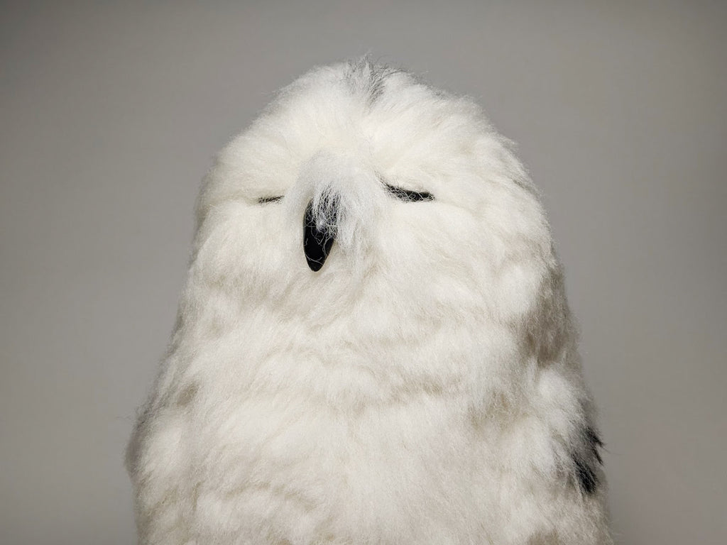 Snow Owl Sculpture