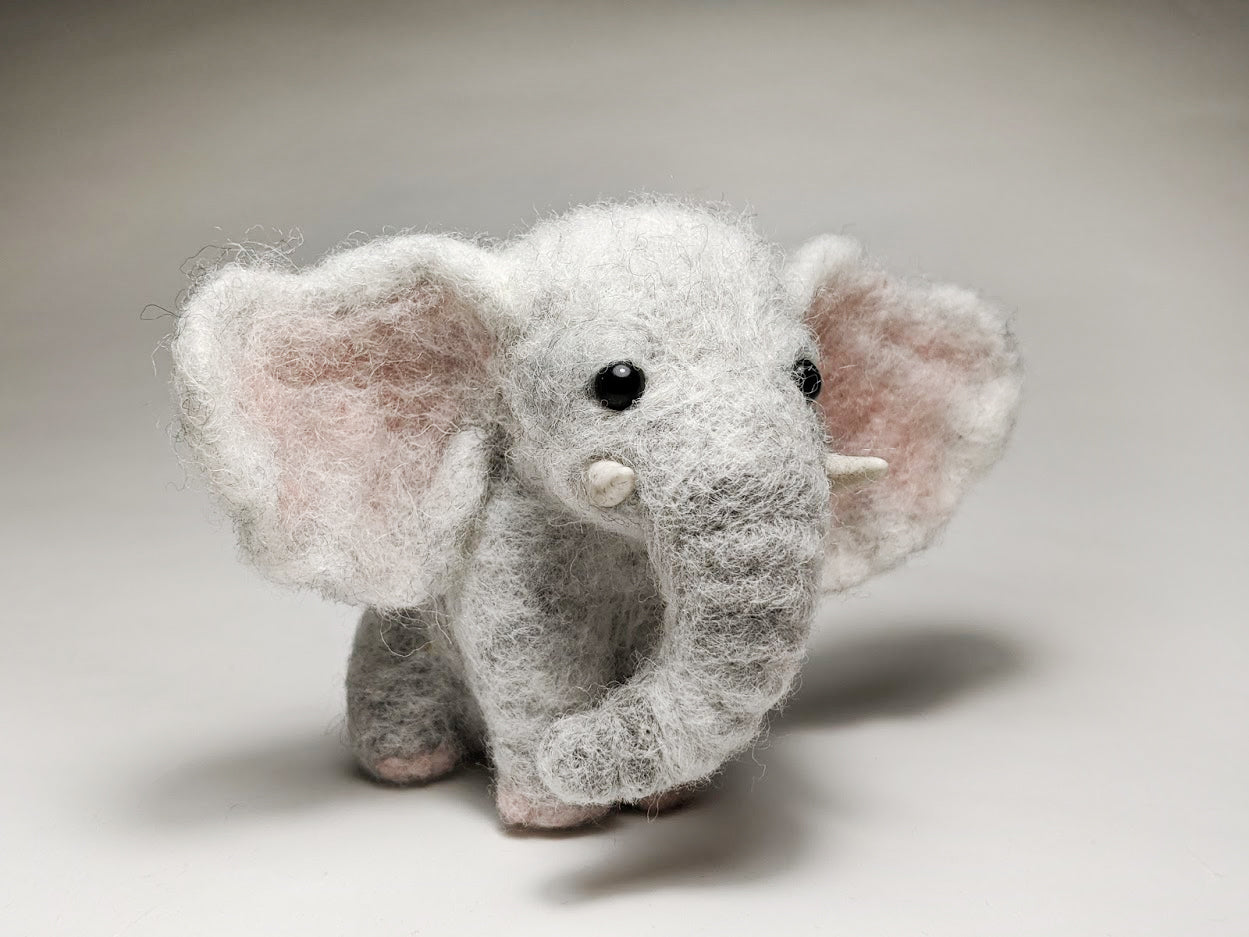 Baby Elephant Sculpture