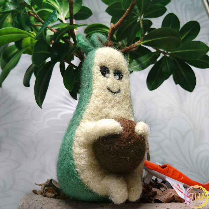 Mama's Hug Avocado Sculpture