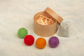 Indian Harmony - Cat Toy Set with 4 Wool Balls and Catnip