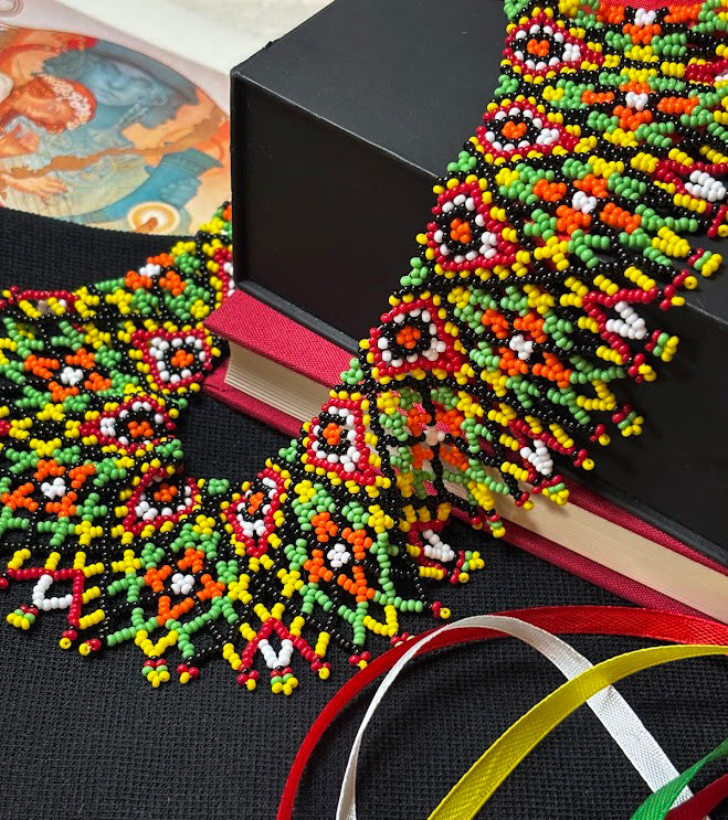 Bohemian beaded Necklace