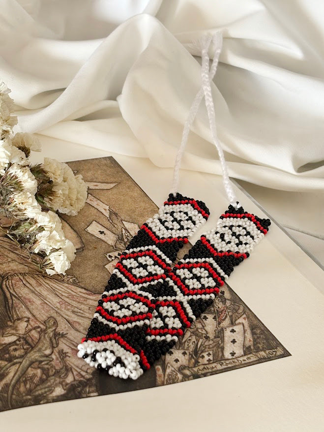 Handmade Beaded Necklace "Lesya Ukrainka"