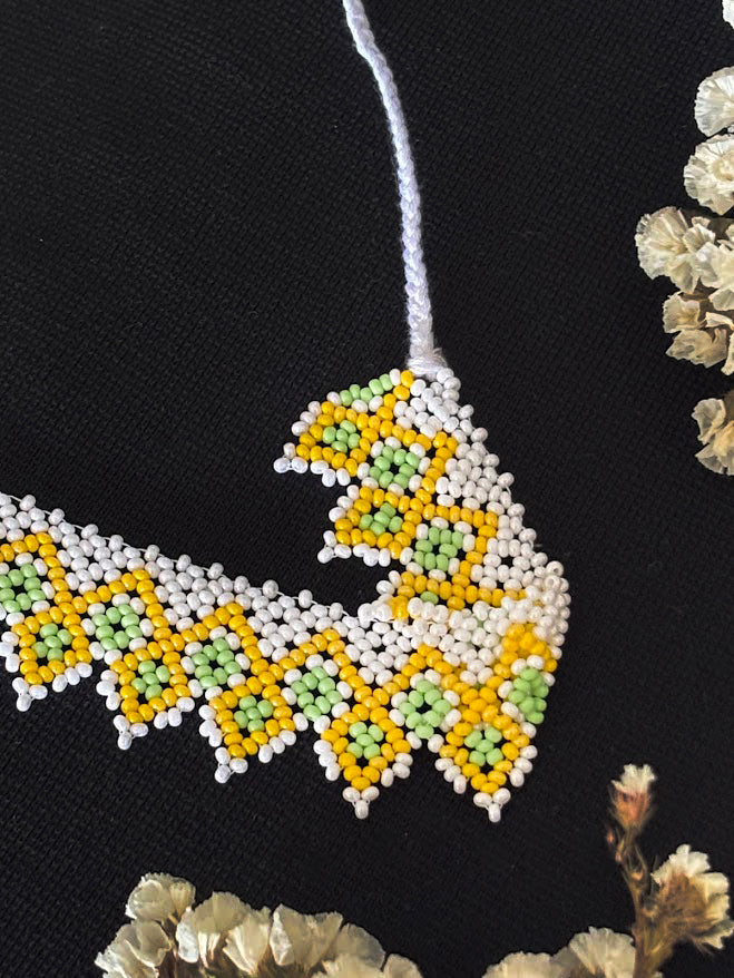 Handmade Beaded Necklace "Summer Breeze"