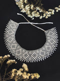 Handmade Beaded Necklace "Crystal Elegance"