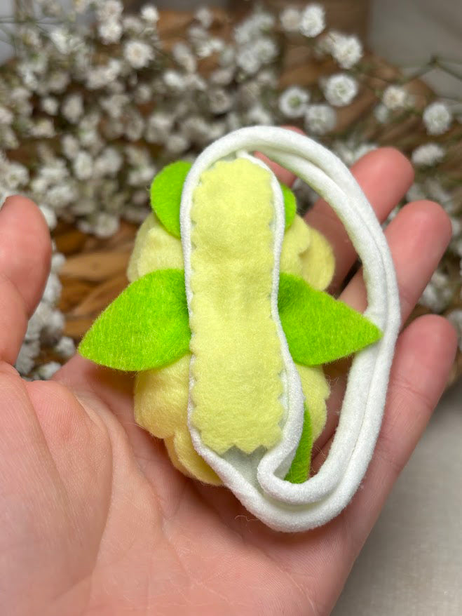 Yellow Rose Baby Headband