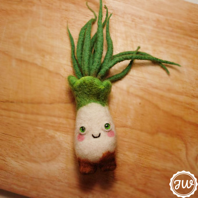 Green Onion Sculpture
