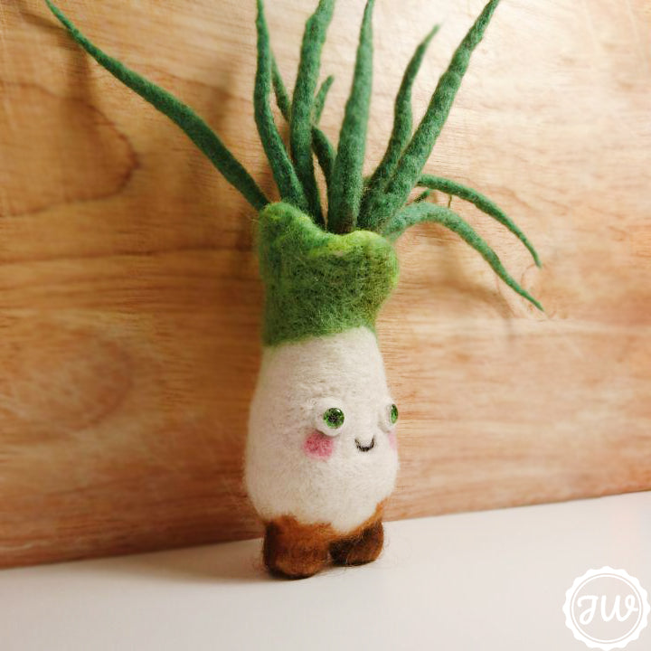 Green Onion Sculpture
