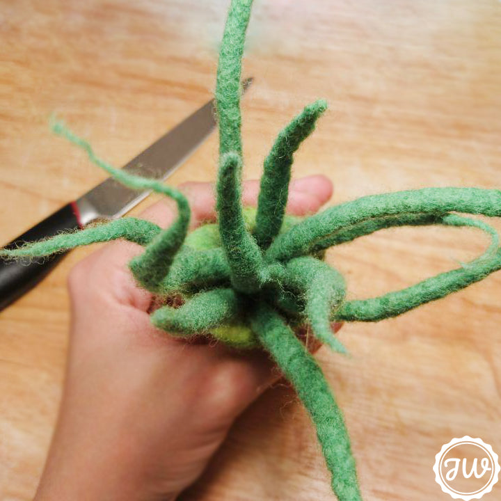 Green Onion Sculpture